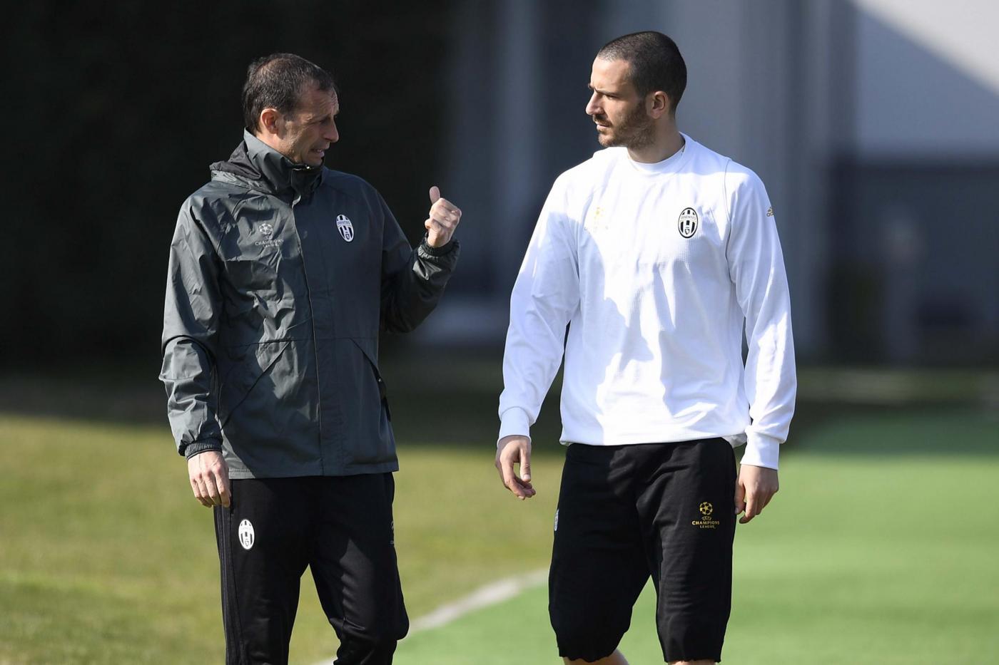 Bonucci Allegri Un Litigio Per La Storia Il Difensore Della Juventus