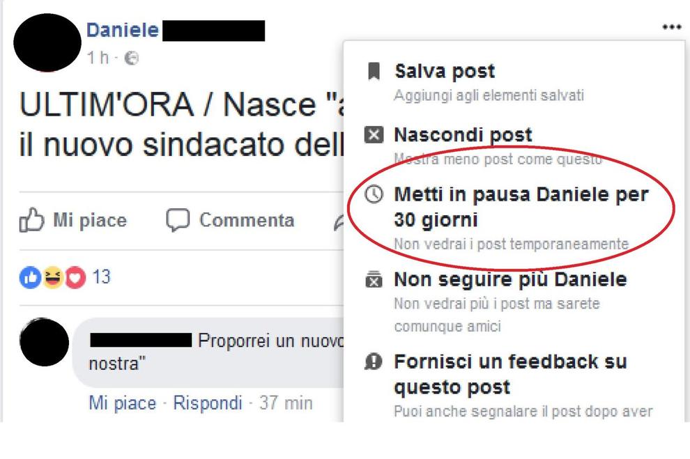 Metti In Pausa L Amico Su Facebook Arriva La Nuova Ed Utile Funzione