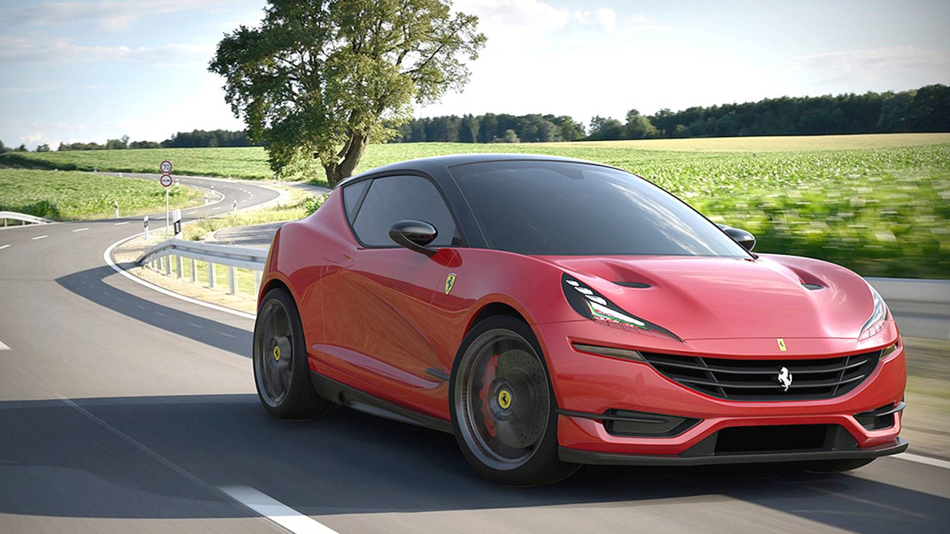 Ferrari In Arrivo Una Hot Hatchback Derivata Dal Futuro Crossover FOTO