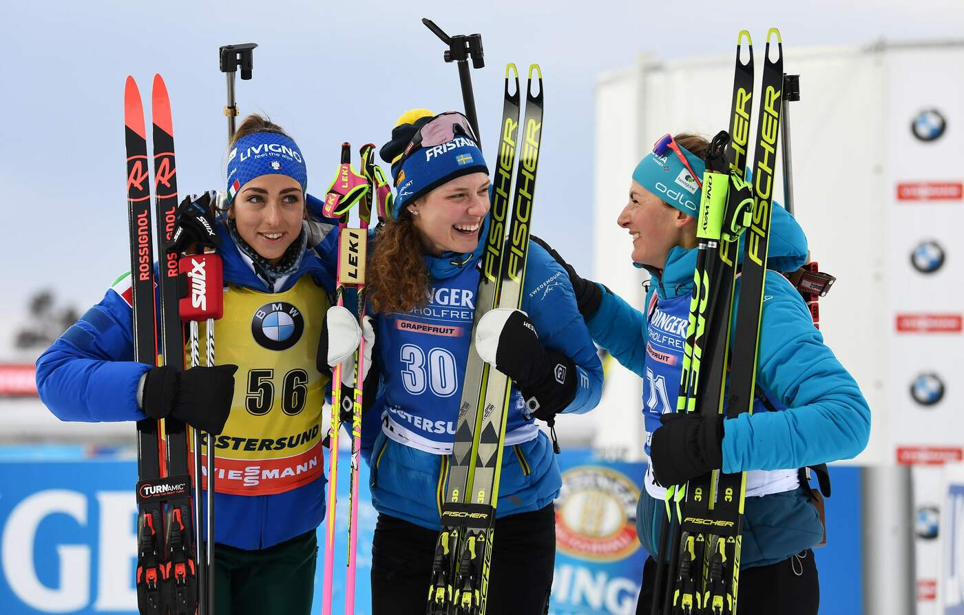 Mondiali Biathlon Festa Azzurra Ad Oestersund Storico Argento