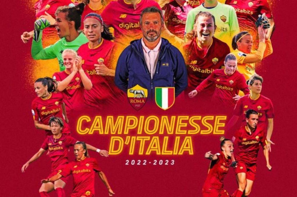 La Roma Femminile In Delirio Vince Il Suo Primo Scudetto Della Storia