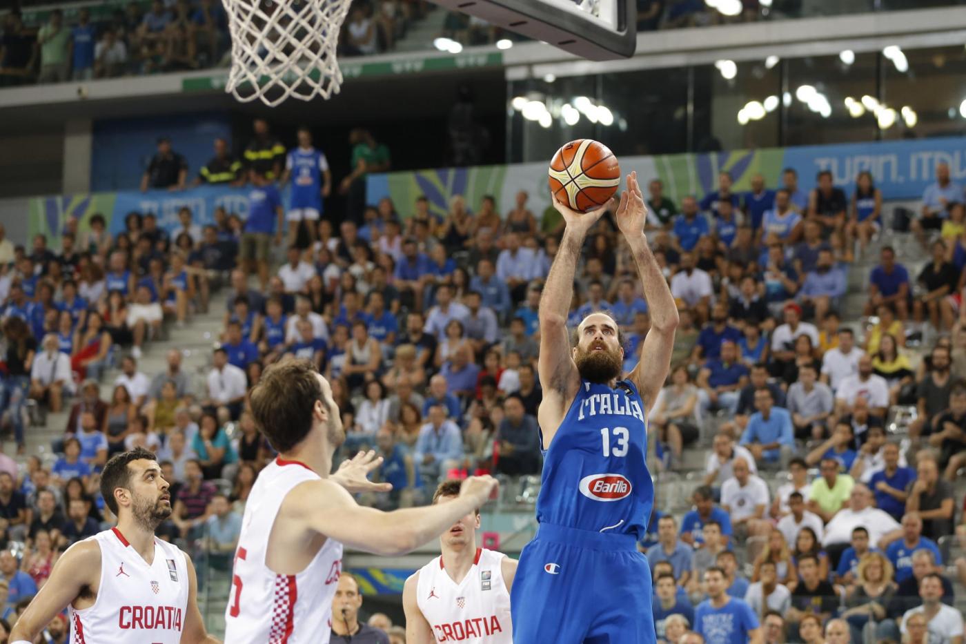 Italia vs Croazia - Finale Basket Torneo Preolimpico FIBA