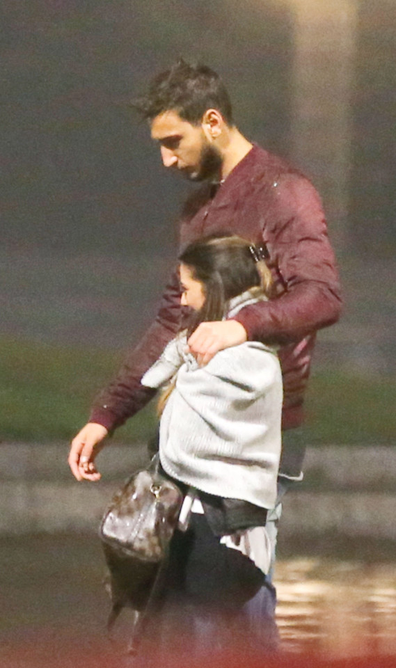 l amore non ha altezza donnarumma innamorato alessia gli ha rapito il cuore foto