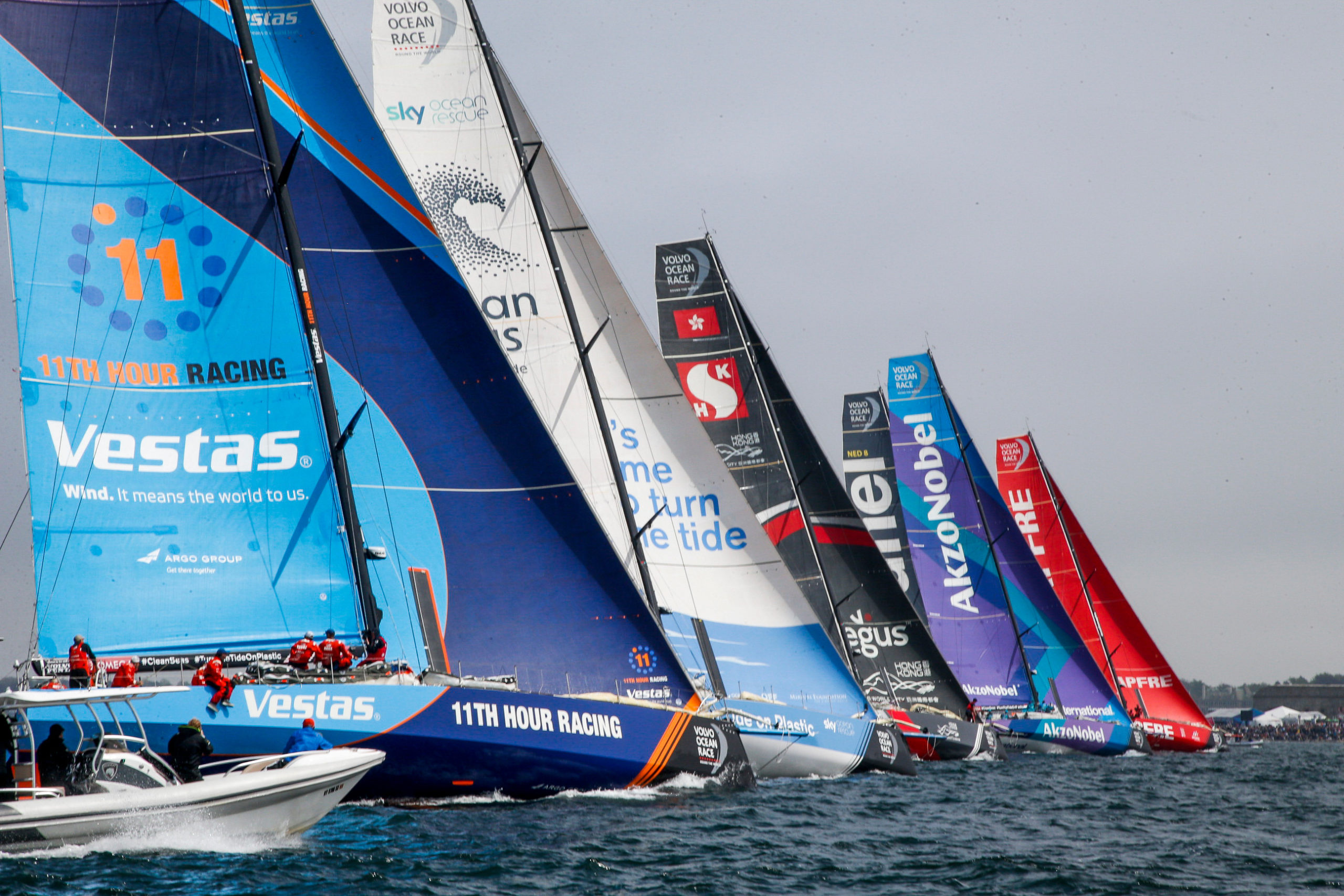 Volvo Ocean Race яхта