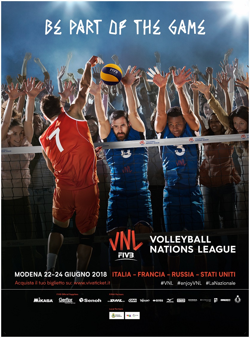 La Volleyball Nations League arriva a Modena: boom di vendite dei biglietti