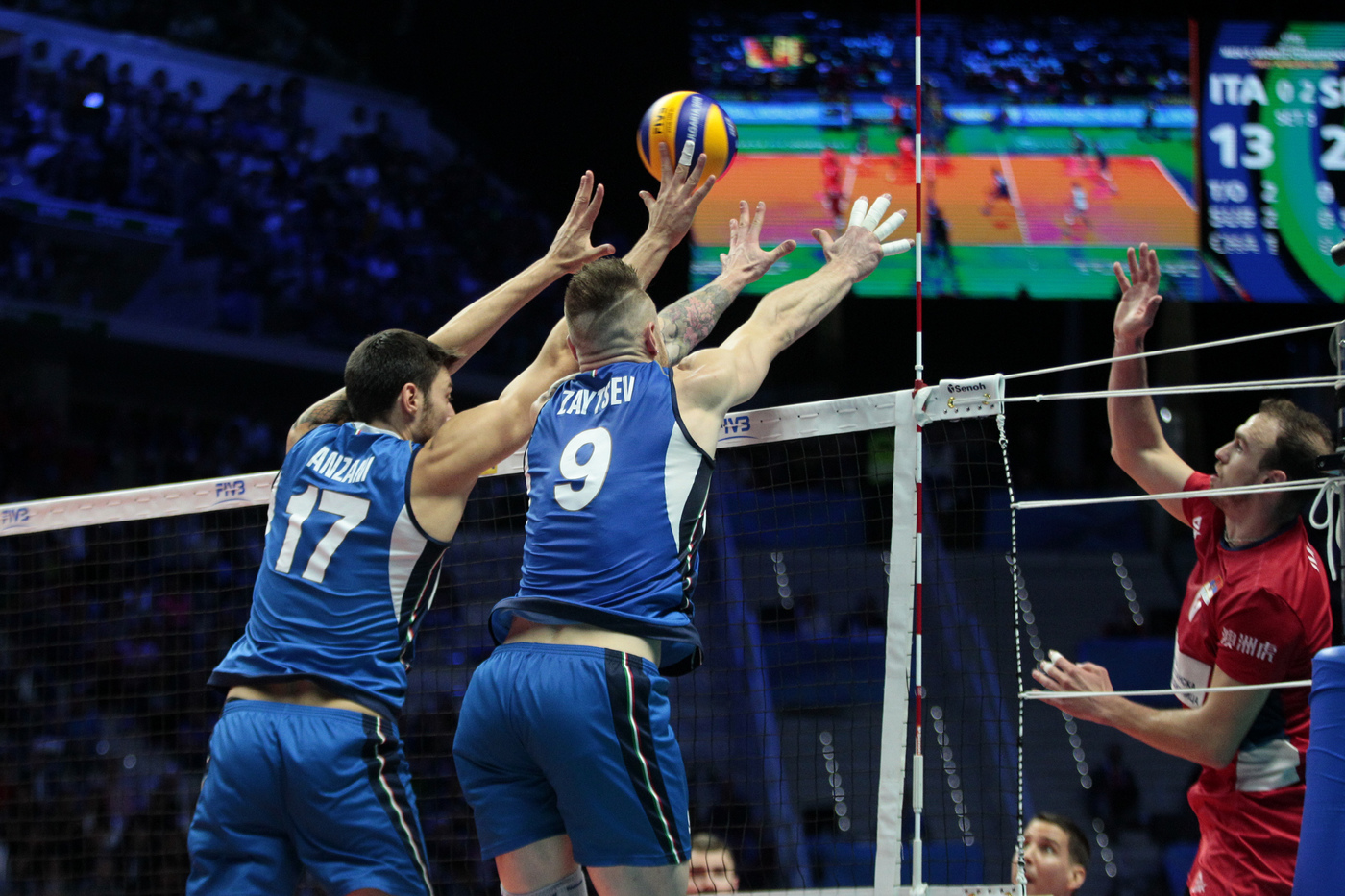 Volley, Italia vs Serbia - FIVB Campionato mondiale di ...