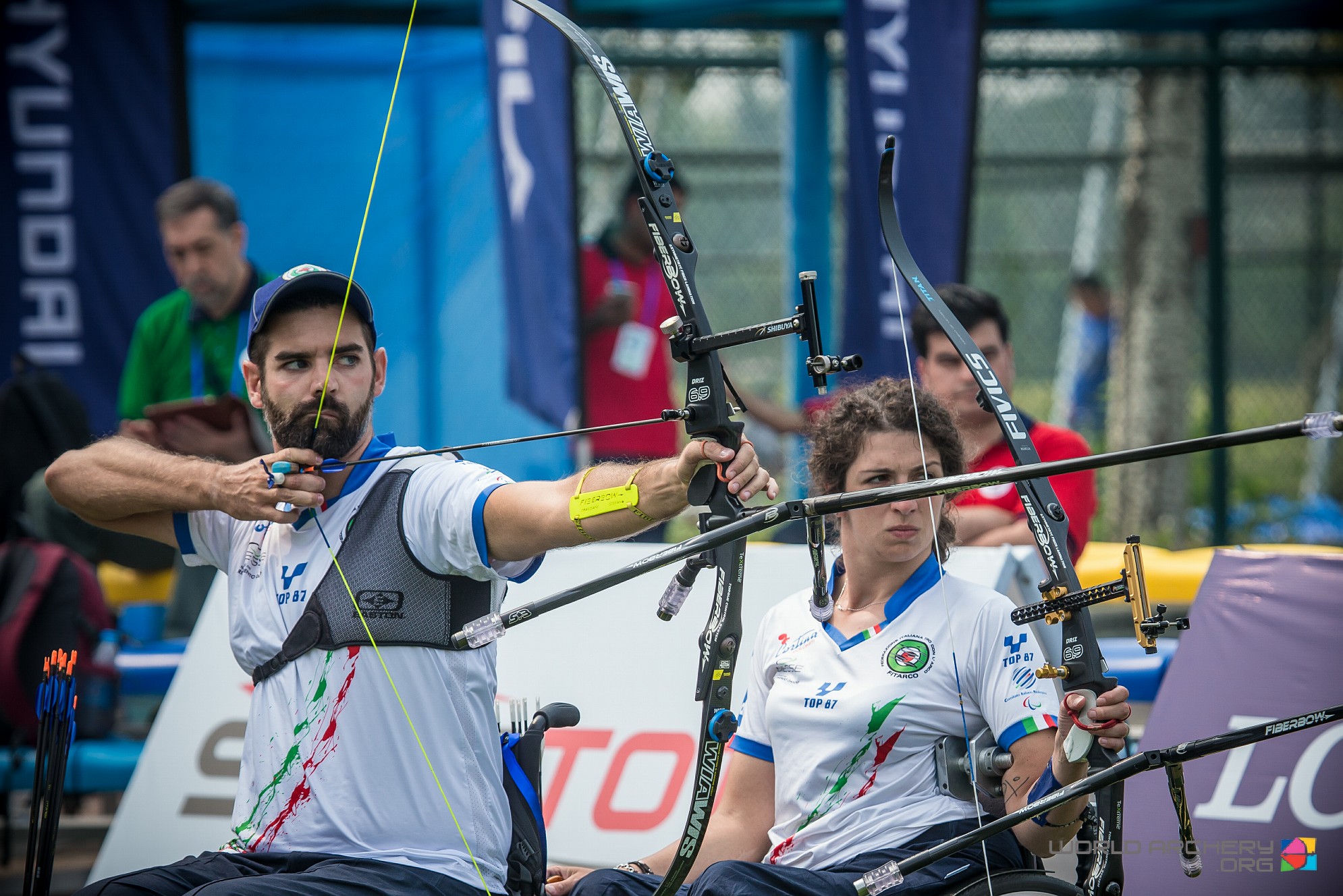 Tiro Con L'arco - La Nazionale Para-Archery In Raduno Alla Fiera Di Padova