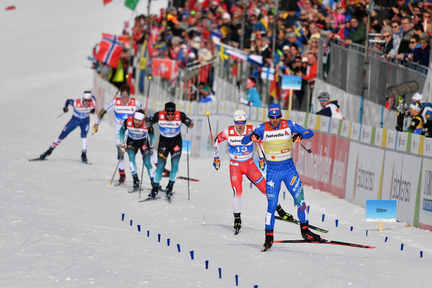 Mondiali Sci nordico Nel weekend skiathlon e team sprint le squadre