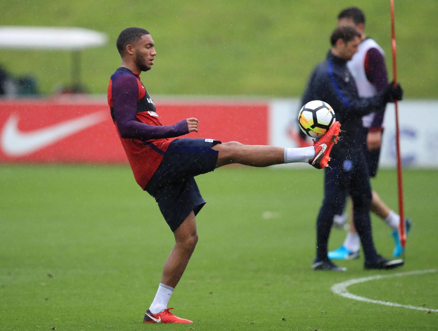 Allenamento Della Nazionale Inglese Al St George Park