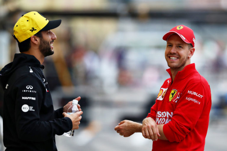 Vettel e Ricciardo