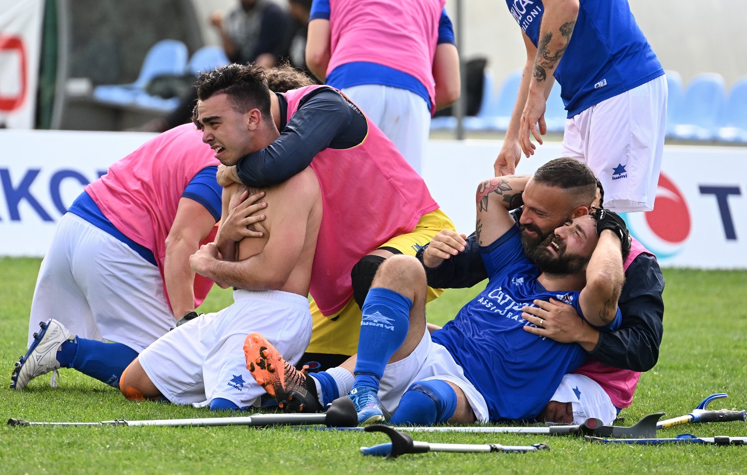 L Italia Del Calcio Amputati Nella Storia Per La Prima Volta Ai Quarti