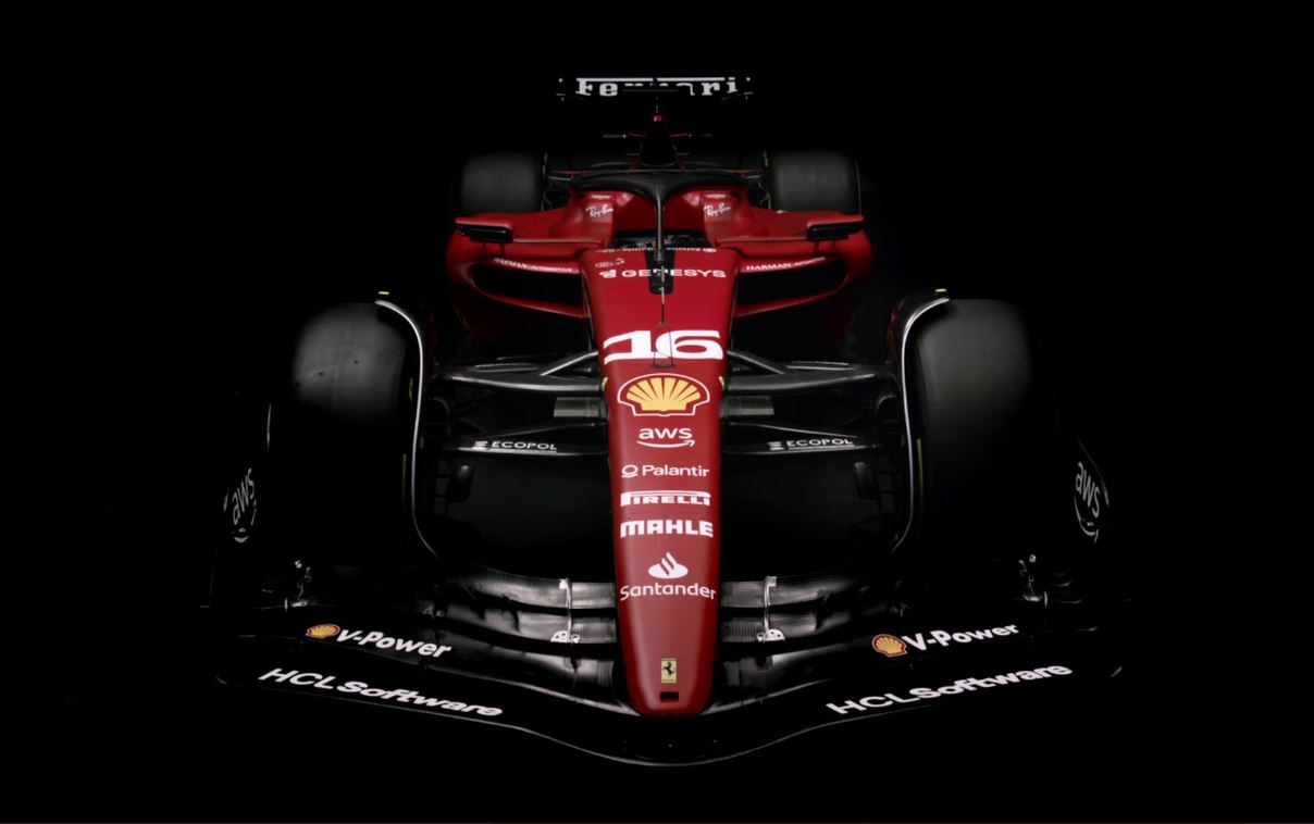 La Vettura Degli Innamorati Ecco La Sf La Nuova Ferrari Di Leclerc E Sainz Foto E Video