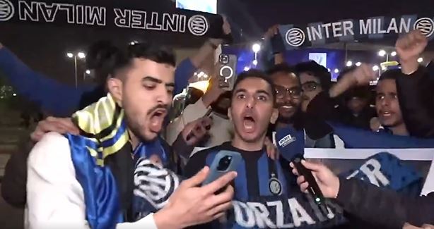 Supercoppa Italiana tifosi arabi Inter